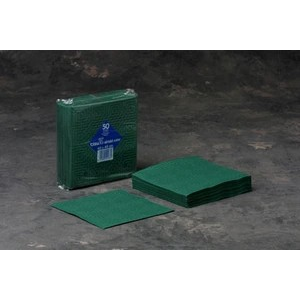 SERVILLETAS TISUSEC 40X40 VERDE P50 C1200