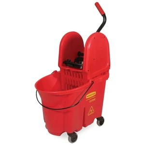CARRO RUBBERMAID COMBO WAVEBRAKE ROJO 33L