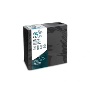 Servilleta airlaid 100% compostable color negro