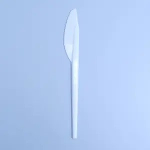 CUCHILLO PLASTICO REUTILIZABLE 100U