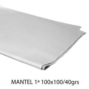 MANTEL BLANCO 100X100CM 40GR 480U