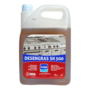 Desengrasante altamente alcalino especial para aplicación sobre planchas calientes.