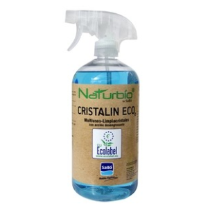 Limpiacristales ECOLÓGICO multiusos con acción desengrasante.