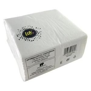 SERVILLETA 40X40 2C BLANCA 100SERV 24PQ
