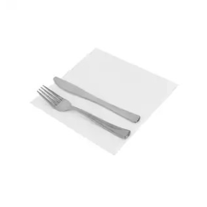 SERVILLETA AIRLAID BLANCA IRUIN 40X40CM 50U C600