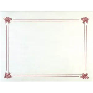 MANTEL GOFRADO BLANCO 30X40 1000U.