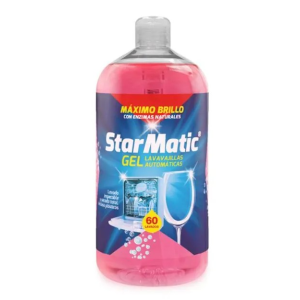 Gel lavavajillas para máquina automática.