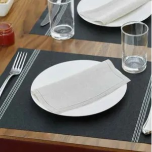 MANTEL COATDRAP 45X32 NEGRO 12U.