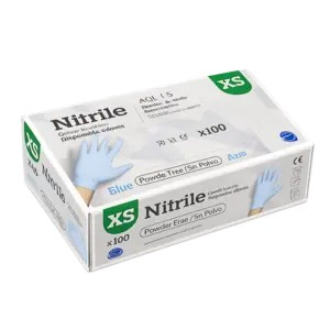 Guante Desechable Nitrilo G.Touch Azul 3,5 Gr