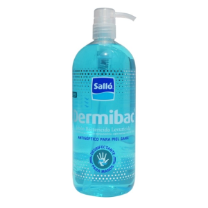 Jabón antiséptico para lavado y desinfección de manos. Bactericida.