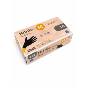 Guante Desechable Nitrilo G.Touch Negro 3,5 Gr