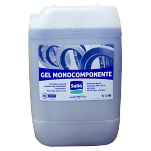 Detergente profesional monocomponente para el lavado de todo tipo de ropa.