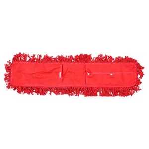 RECAMBIO MOPA ALGODON ROJA 45CM