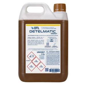 Detergente fuertemente alcalino para lavavajillas DE GRAN CAPACIDAD DESENGRASANTE.