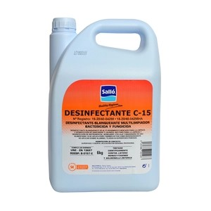 Desinfectante-desengrasante-blanqueante de alto rendimiento.