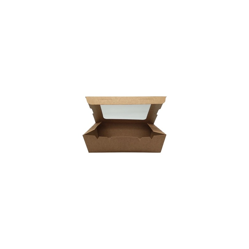 CAJA CON VENTANA 1000ML 50U