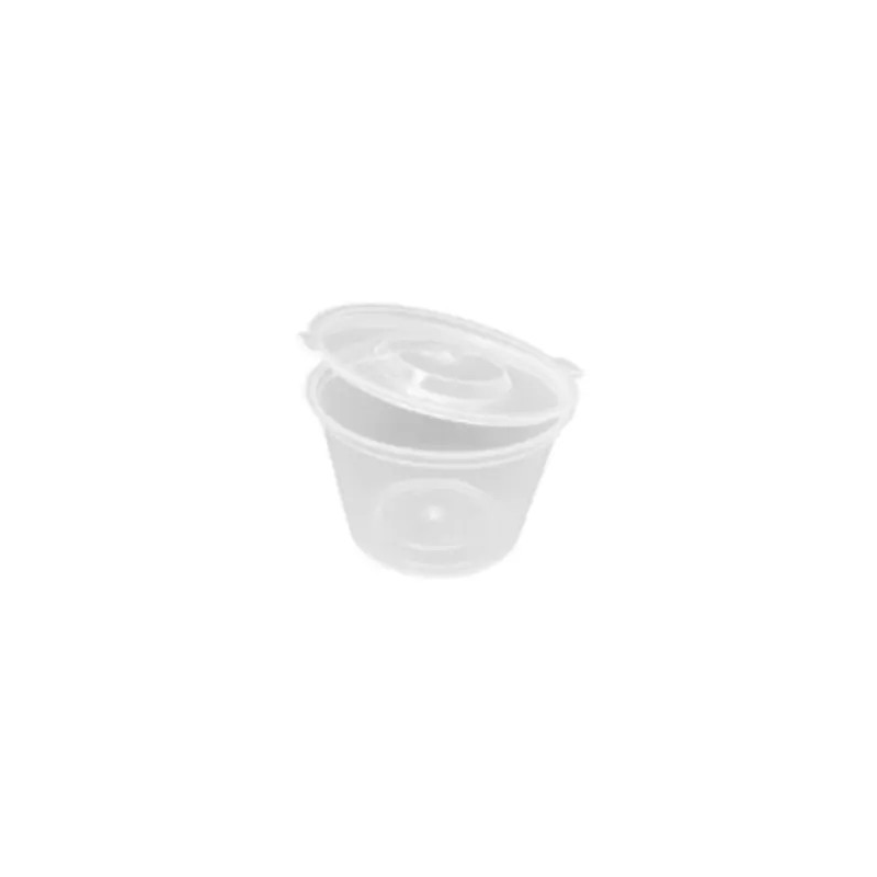 SALSERO PP + TAPA BISAGRA 120ML 100U