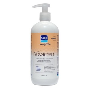 Crema fluida hidratante y protectora para manos y cuerpo.