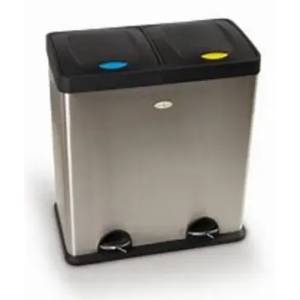 PAPELERA PREMIUM PEDAL 2X30L.