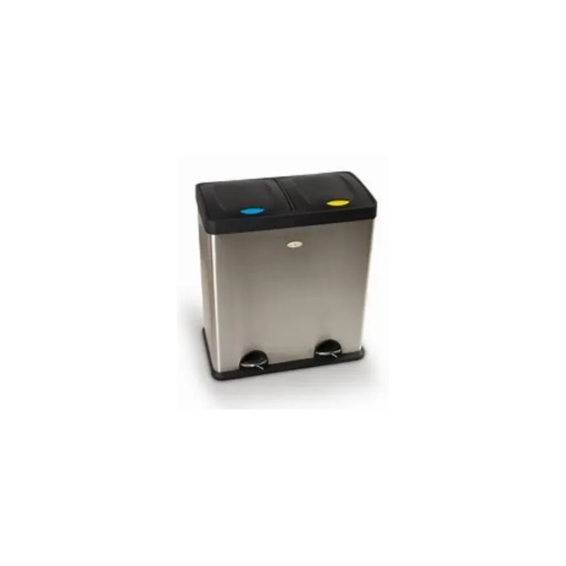 PAPELERA PREMIUM PEDAL 2X30L.