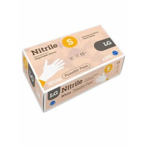 Guante Desechable Nitrilo G.Touch LG Blanco 3,5 Gr