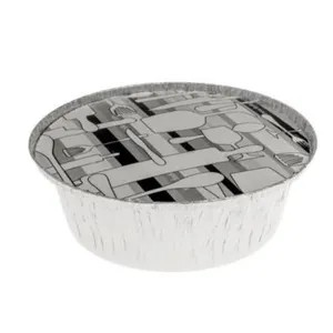 TAPA ENVASE ALUMINIO REDONDO 1420CC 100U