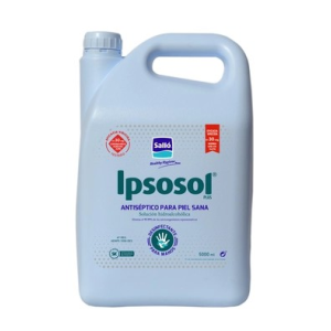 Solución hidroalcohólica para la desinfección de manos.