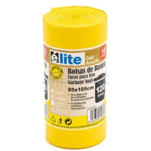 B BASURA 85X105 AMARILLA ELITE R10U C240U