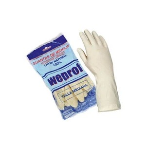 GUANTES SATINADOS T/GRANDE WEPROF 12U