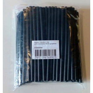 CAÑAS RECTAS NEGRAS 0,60X21CM 250U