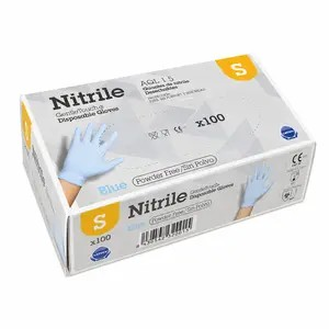 Guante Desechable Nitrilo G.Touch Azul 3,5 Gr