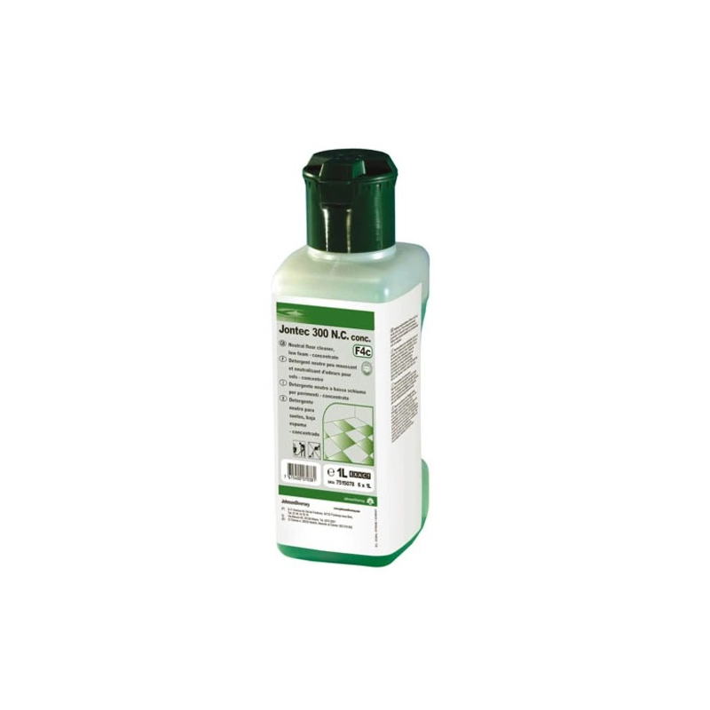TASKI Jontec 300 conc  - Detergente neutro para suelos, baja espuma