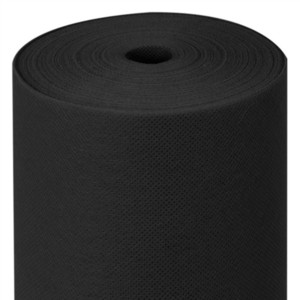 MANTEL PRECORTADO 120 CM SPUNBOND 60 G/M2 1,20x50 M NEGRO