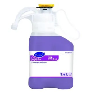Detergente desinfectante en base amonios cuaternarios.