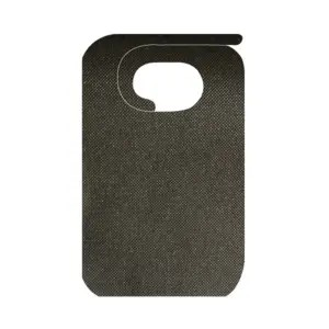 BABEROS PARA ADULTO SPUNBOND 60 G/M2 36x60 CM NEGRO PP