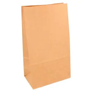 BOLSAS SOS SIN ASAS 70 G/M2 14+8x24 CM NATURAL KRAFT