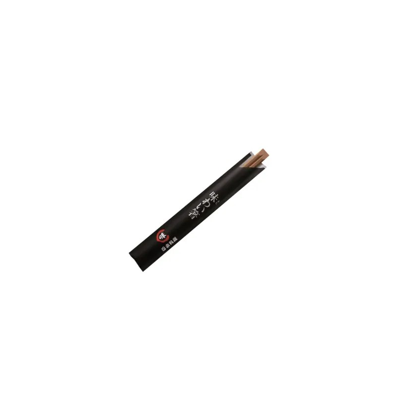 PALILLOS CHINOS ENFUNDADOS BAMBOO 19,5 CM BAMBÚ OSCURO