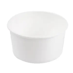 ENSALADERAS 1000 ML - 33,3 oz 300 + 18 PE G/M2 Ø15/12,8x7,5 CM BLANCO CARTÓN