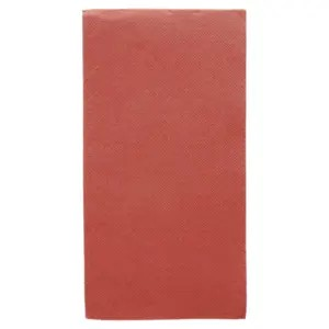 SERVILLETAS ECOLABEL P. 1/8 DOUBLE POINT 18 G/M2 40x40 CM BURDEOS TISSUE