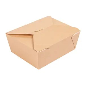CAJAS AMERICANAS MICROONDABLES THEPACK 1350 ML 15,2x12,1x6,5 CM NATURAL CARTÓN NANO-MICRO + PP