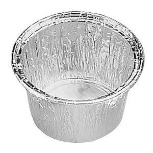 RECIPIENTES PASTELERÍA 135 ML Ø 8,6/5,6x3,9 CM ALUMINIO