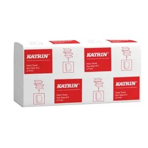 Katrin Toallas plegadas Z-pliegue Non Stop M 160 hojas, Handy Pack