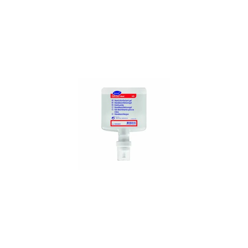 Soft Care MED H5 4x1.3L - Gel antiséptico para piel sana de manos