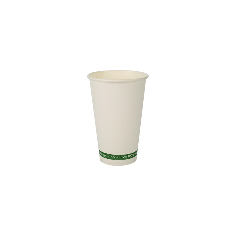 VASO CARTON BLANCO 8OZ 240CC 50U