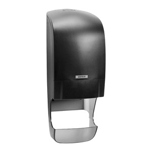 PORTAROLLOS KATRIN SYSTEM 2 ROLLOS NEGRO