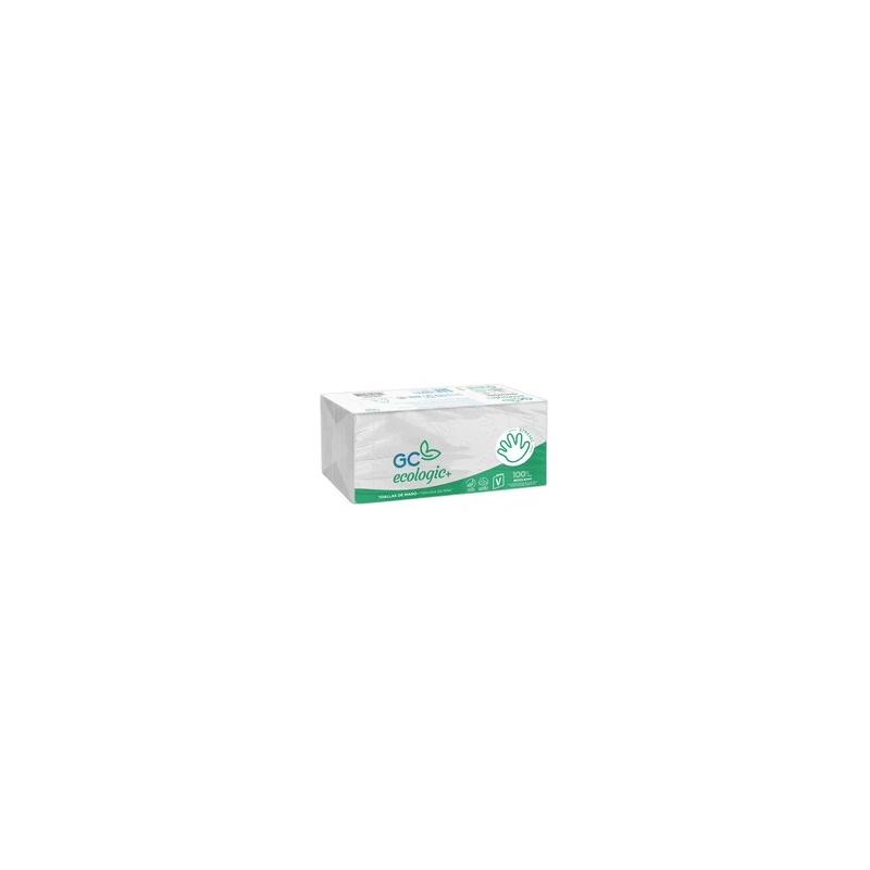 Toallas de mano  fibras 100% recicladas