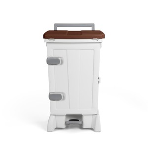 CONTENEDOR OPEN-UP 90L.TAPA MARRON