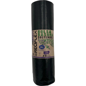 B BASURA 85X105 NEGRA PLATINUM RECIFLEX 10U C240