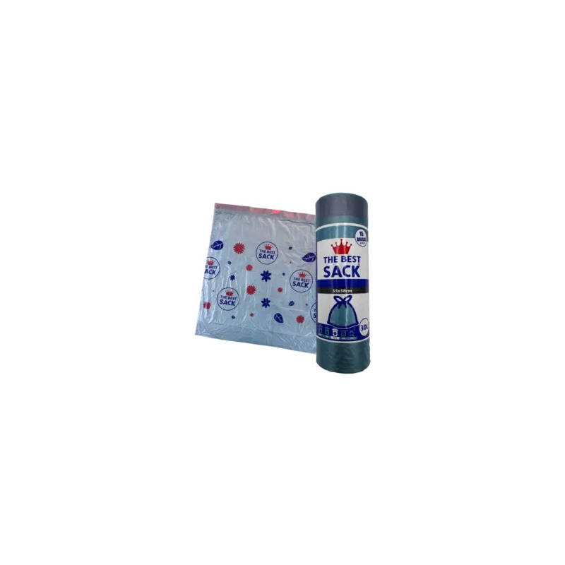 B BASURA AUTOCIERRE PERFUM 55X58 THEBESTSACK 15U