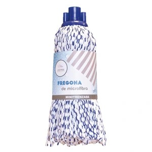 FREGONA LIGERINA MINITRENZADA BICOLOR AZUL 160GR